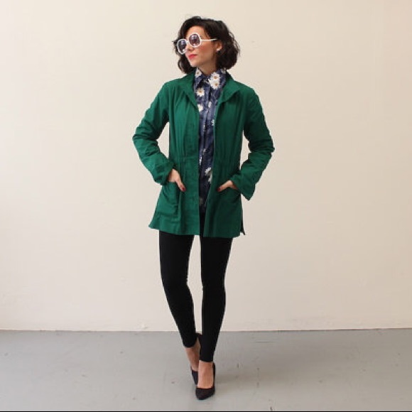 Daj Jackets & Blazers - (SOLD) Vintage 70s Kelly Green Coat Jacket Size S
